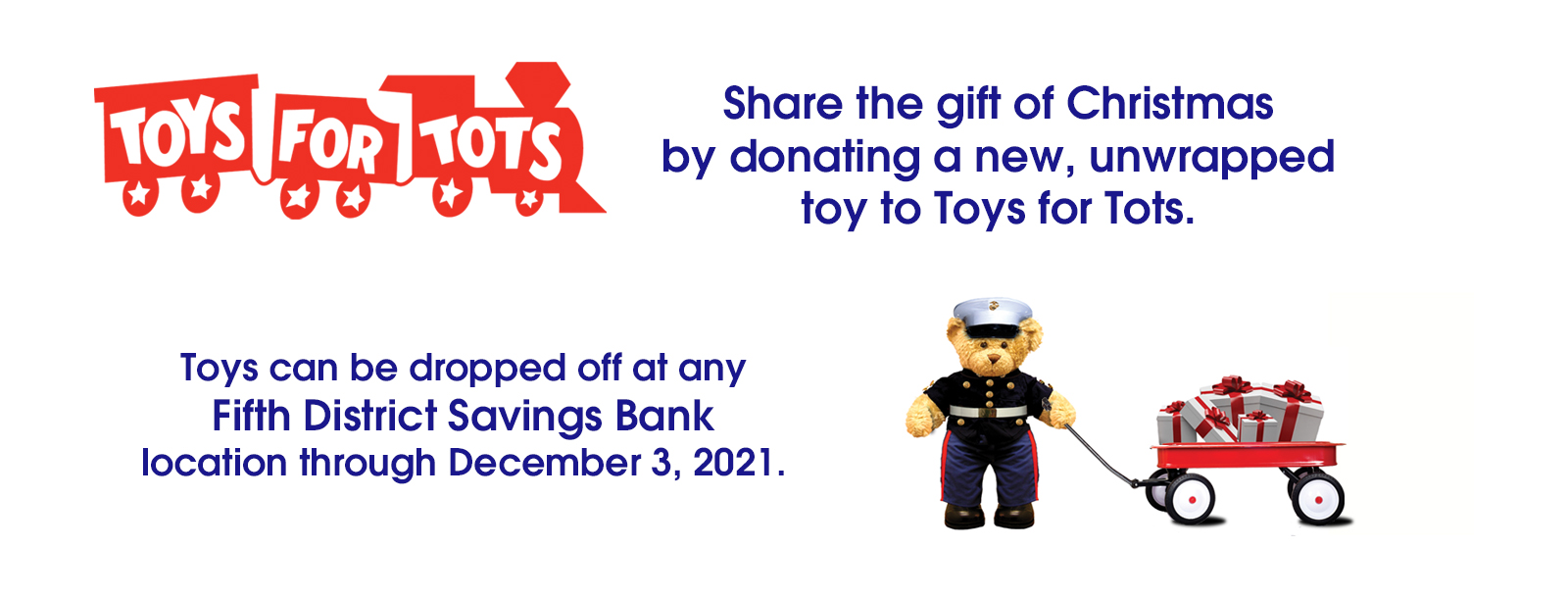 Toys for Tots Donation